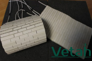 Фото Нагреватели керамические многосегментные гибкие из наборной керамики