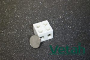 Клеммные колодки керамические термостойкие 2Р 25 x 25 x 20 mm